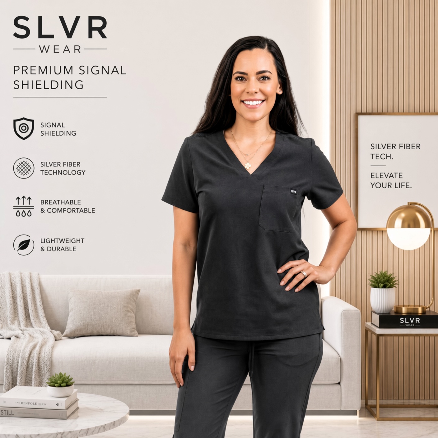 SLVRWear ScrubsTop 001
