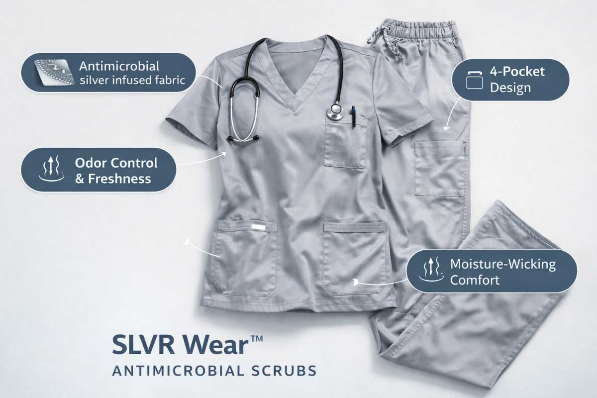 Antimicrobial Scrubs