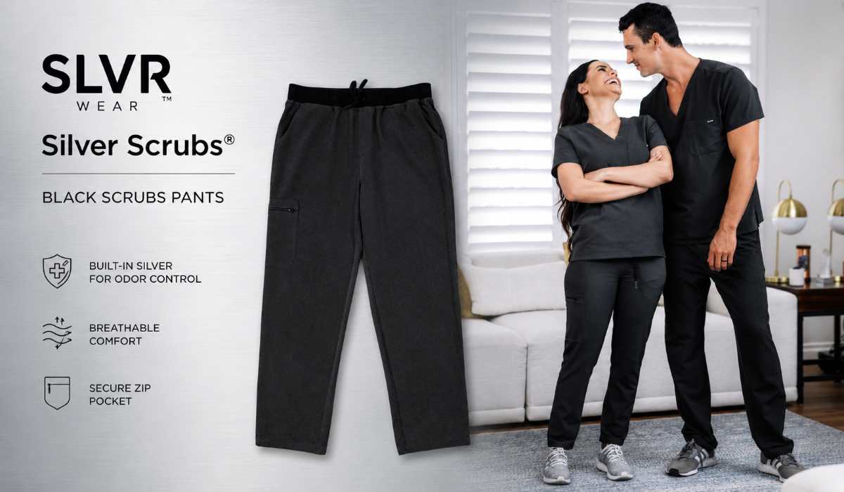 Black Scrubs Pants