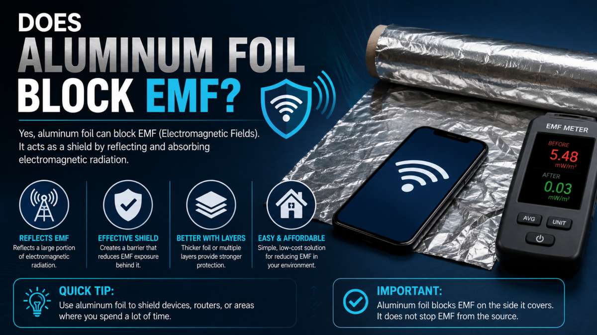 Does Aluminum Foil Block EMF