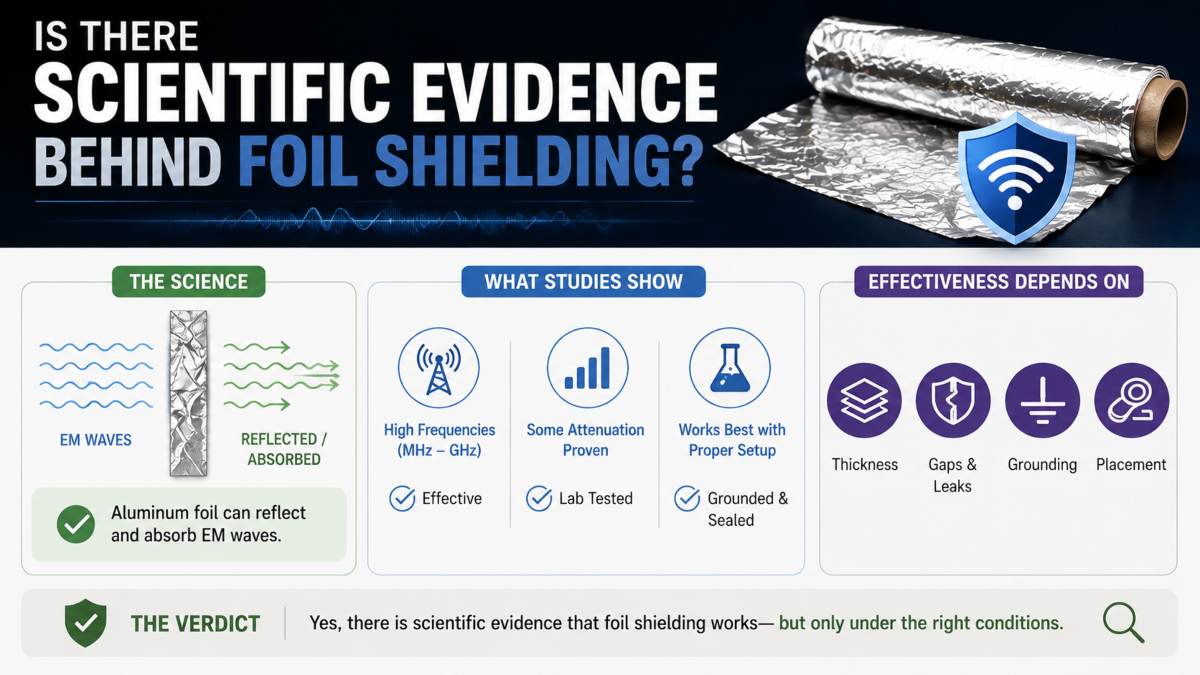 Does Aluminum Foil Block EMF