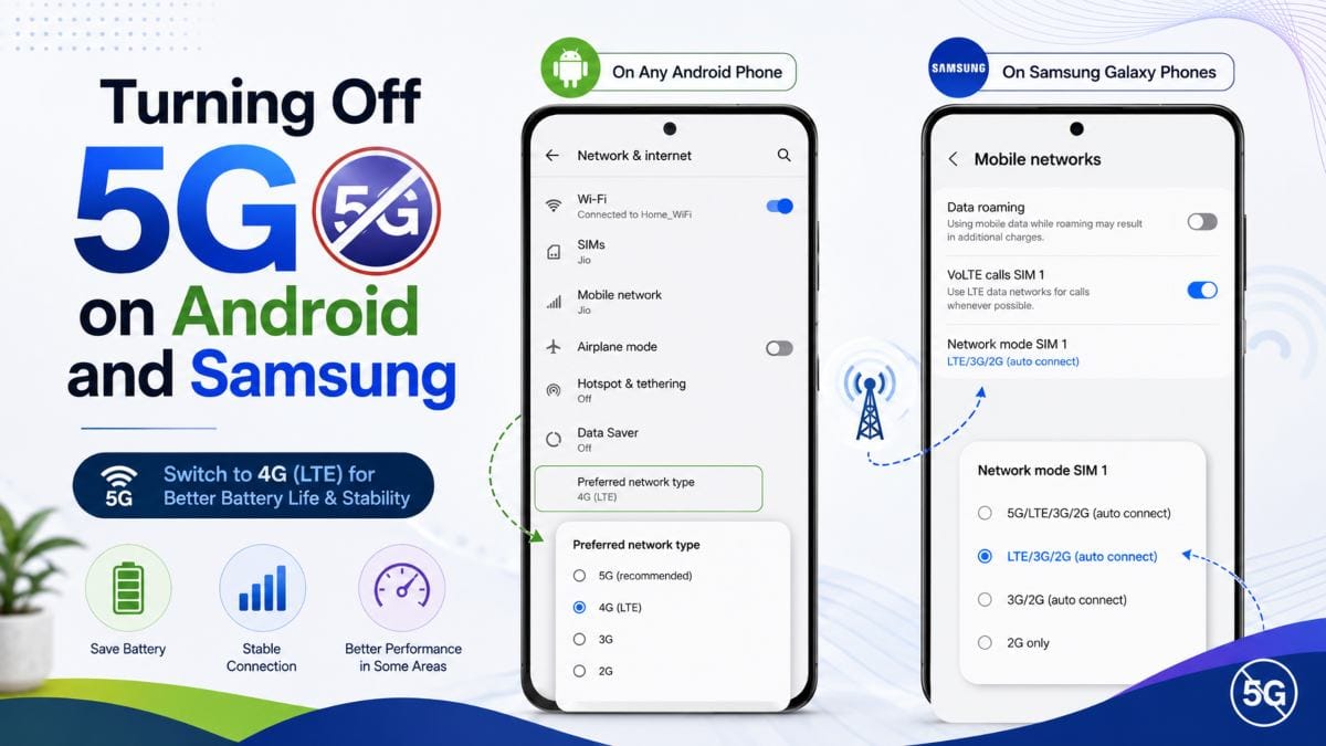 How to Turn Off 5G on iPhone