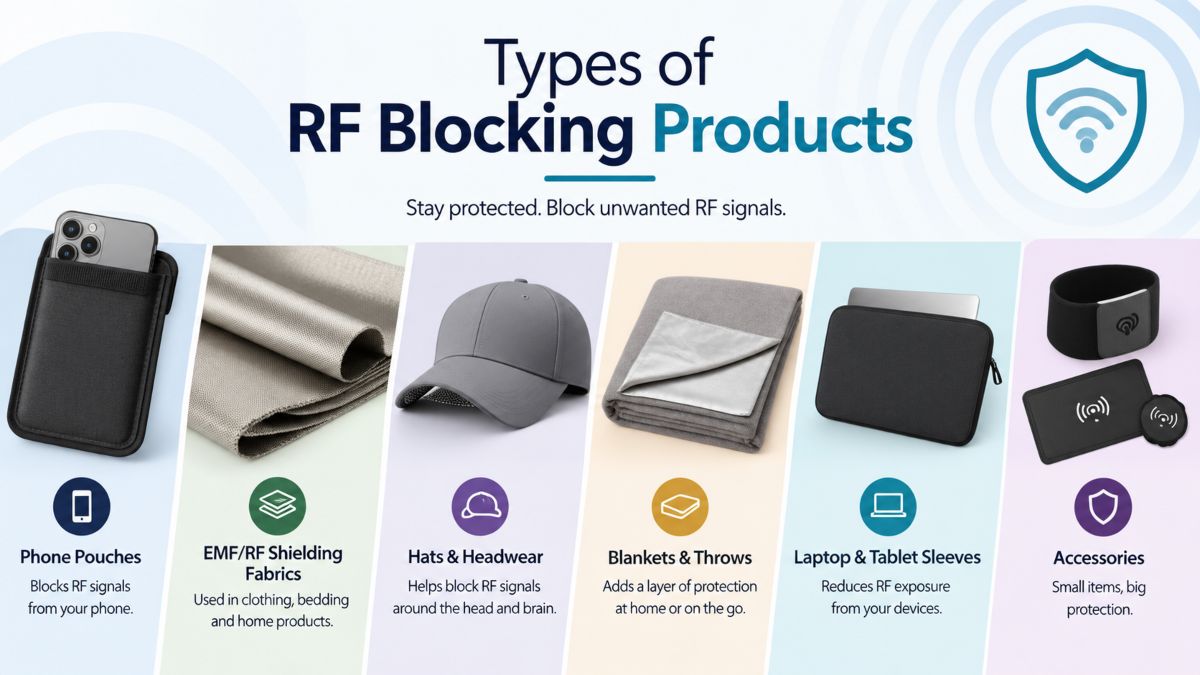 Types of RF Blocking Products RF Blocker for Phones